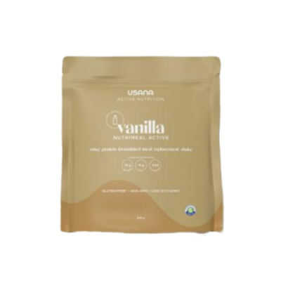 Nutrimeal Active vanilla whey product for meal support